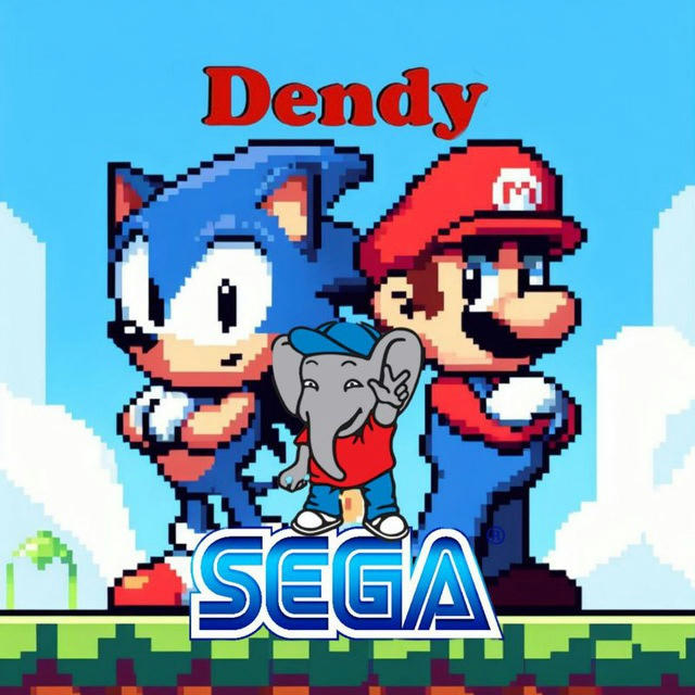 Dendy SEGA Игры детства