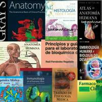 Libros de Ciencias Básicas Biomédicas y otros.