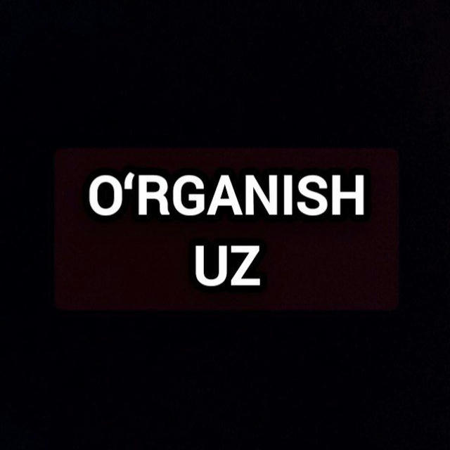 Oʻrganish 24 uz/ Расмий канал