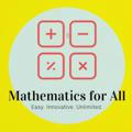 Mathematics for All