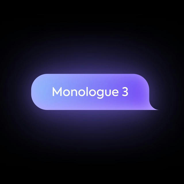 Monologue 3 🎃