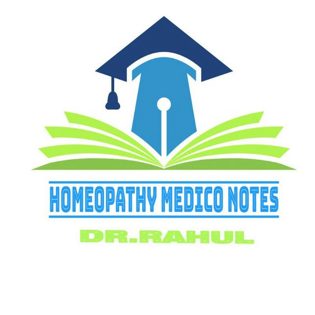 HOMEOPATHY MEDICO NOTES 📚📚