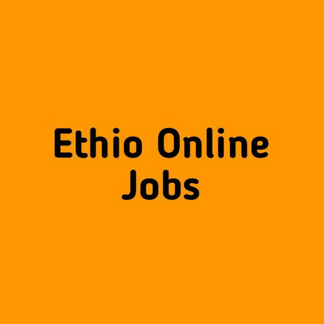 Ethio Online Jobs