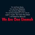 We Are One Ummah