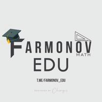 Matematika | Farmonov edu.