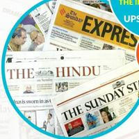 The Hindu Editorial /Indian Express