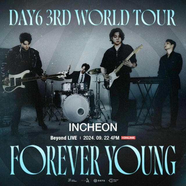 SHARING NOBAR ONLINE DAY6 3RD WORLD TOUR FOREVER YOUNG in INCHEON