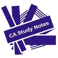CA Study Notes (Inter, Final & Foundation)