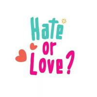 Hate or love?combek