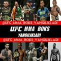 UFC MMA BOKS YANGILIKLARI
