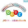 Class 10th Quiz