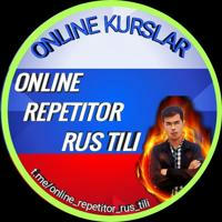 🇷🇺 ONLINE REPETITOR RUS TILI | ONLINE KURSLAR 🇷🇺