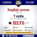 Turon talim ingliz tili Alfa rasmiy kanali