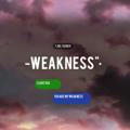 - weakness'.•