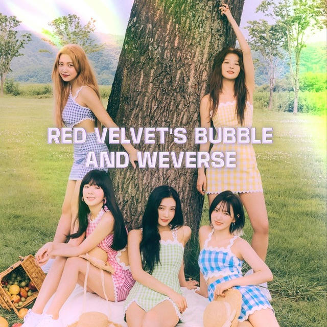red velvet’s bubble | weverse ru