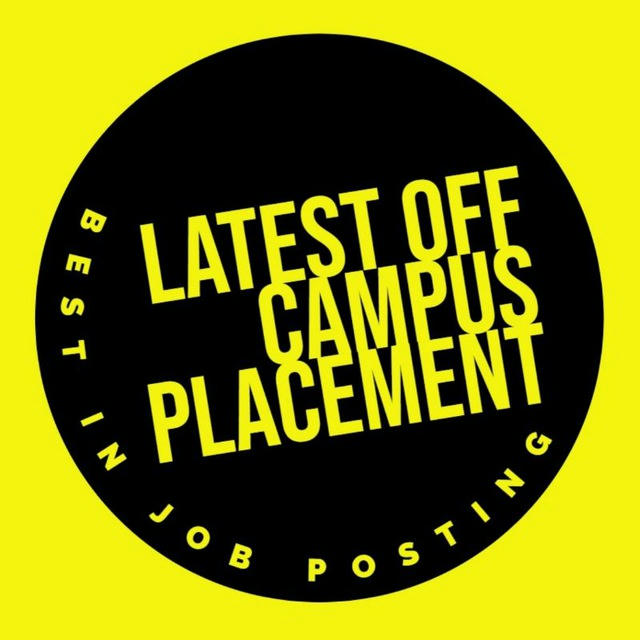 Latest Off Campus Placement