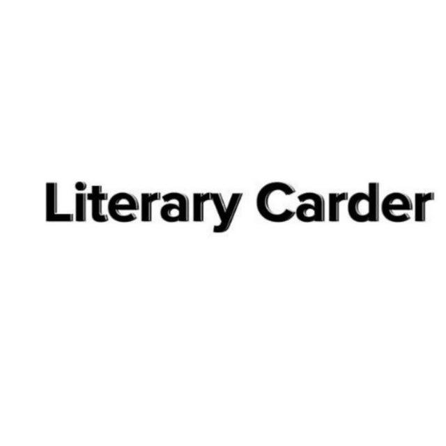 Literary Carder #comeback