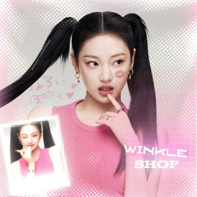 winkle ♪ kpop sh𑄝p ! !´ˎ˗