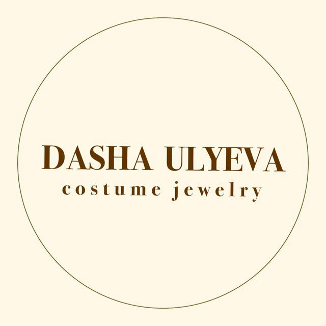 DASHA ULYEVA costume jewelry