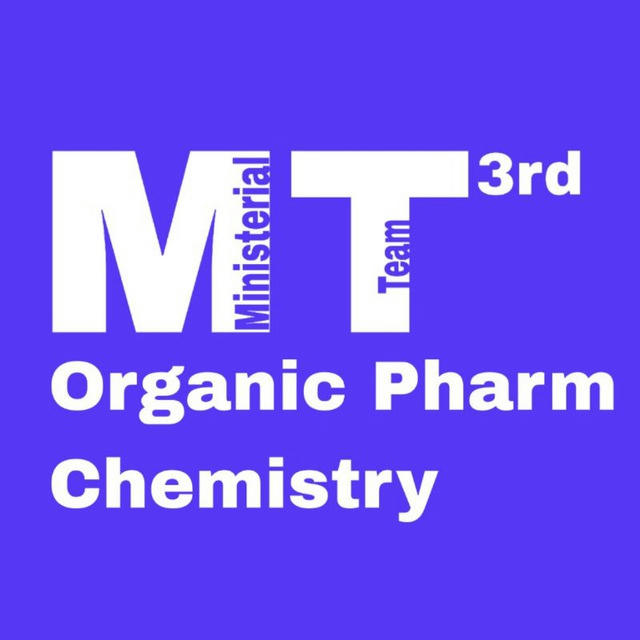 MT Organic Pharm Chemistry | الفريق الوزاري
