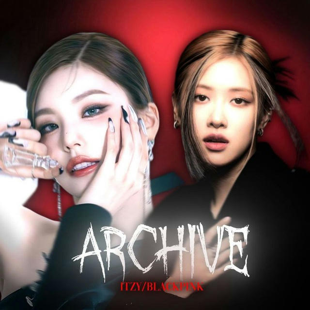 archive itzy`black pink