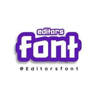 Editors Font