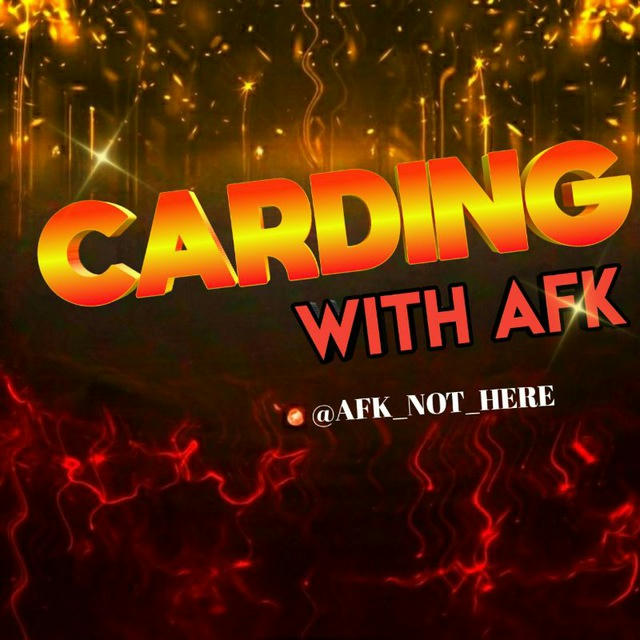 CARDING WITH AFK 💳💸