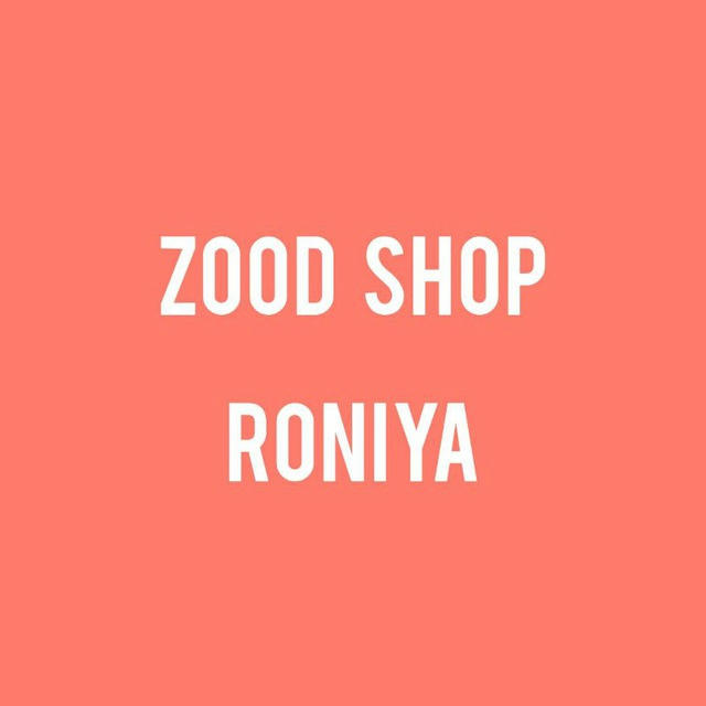 Zood shop🧡RONIYA🧡