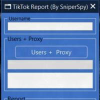 TikTok Report / Ban TOOL - BOT TikTok account report,TikTok mass report,TikTok account ban,TikTok profile report