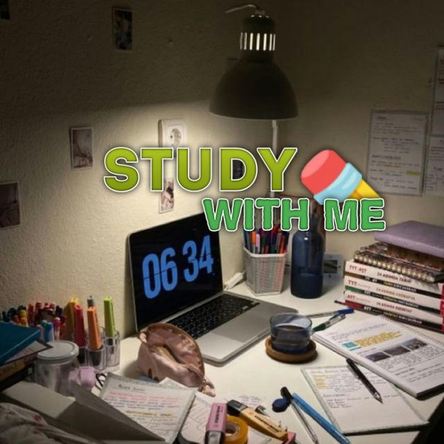 study with me 🧠