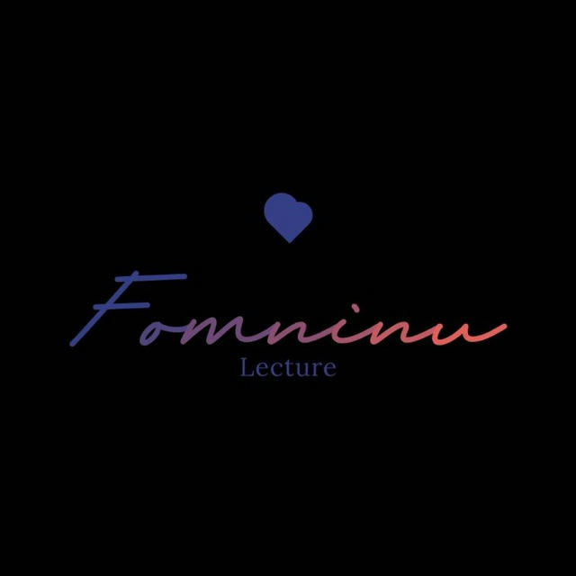 FOMNINU Lecture (2023-2028)