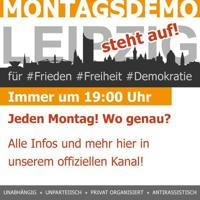 Montagsdemo - Leipzig steht auf!
