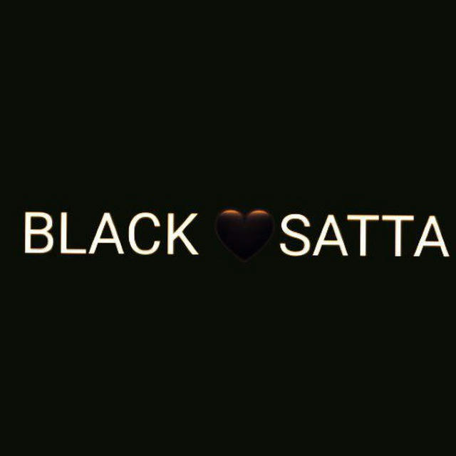 BLACK SATTA 🖤