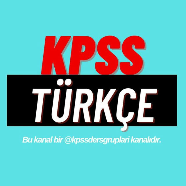 Kpss Türkçe