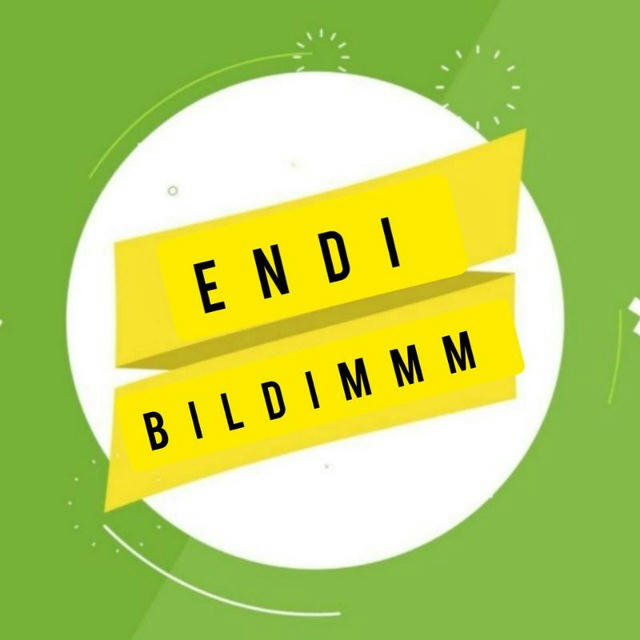 Endi bildim 😅