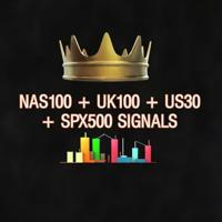 NAS100 + UK100 + US30 + SPX500 SIGNALS