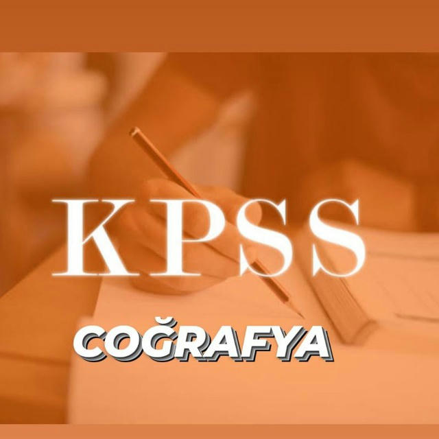 KPSS COĞRAFYA