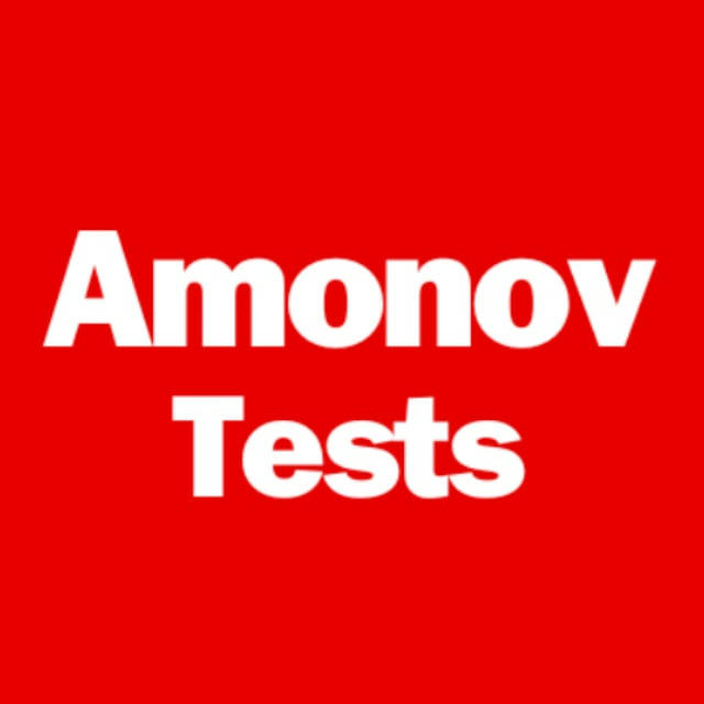 Amonov tests