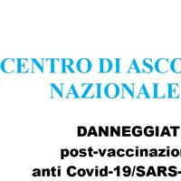 DE.CI.S.A. - CENTRO NAZIONALE DI ASCOLTO Danneggiati Post-Vaccinazione anti covid-19