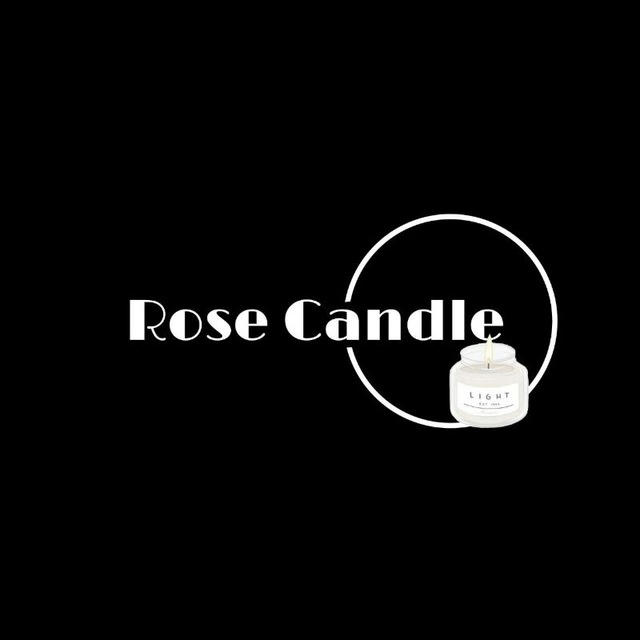 Rose candle🕯|شمع