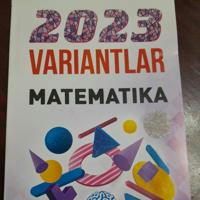 Matematika Variant 2023 Yechimlari