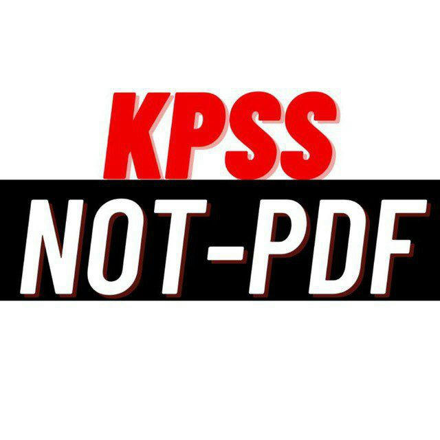 Kpss notları 2024 pdf