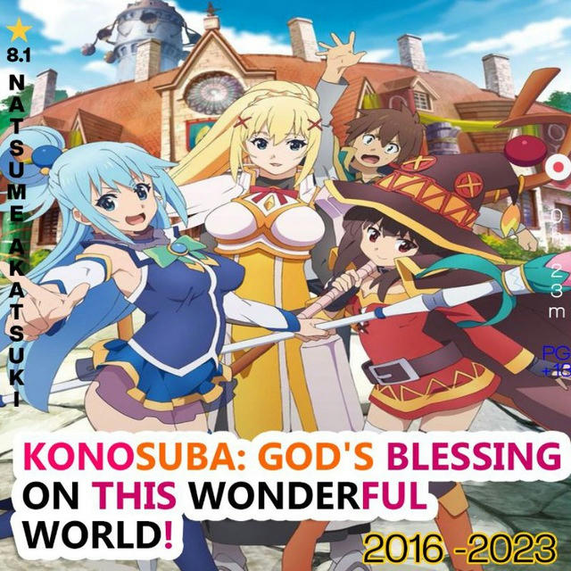 Konosuba: God's Blessing on This Wonderful World! • konoSuba Dub Dual Sub Hindi Anime Season 1 2 3 4 Episode 1 2 3 4 5 6 7 8 9 D