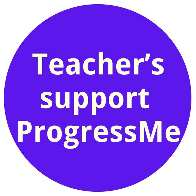 Teacher’s support ProgressMe