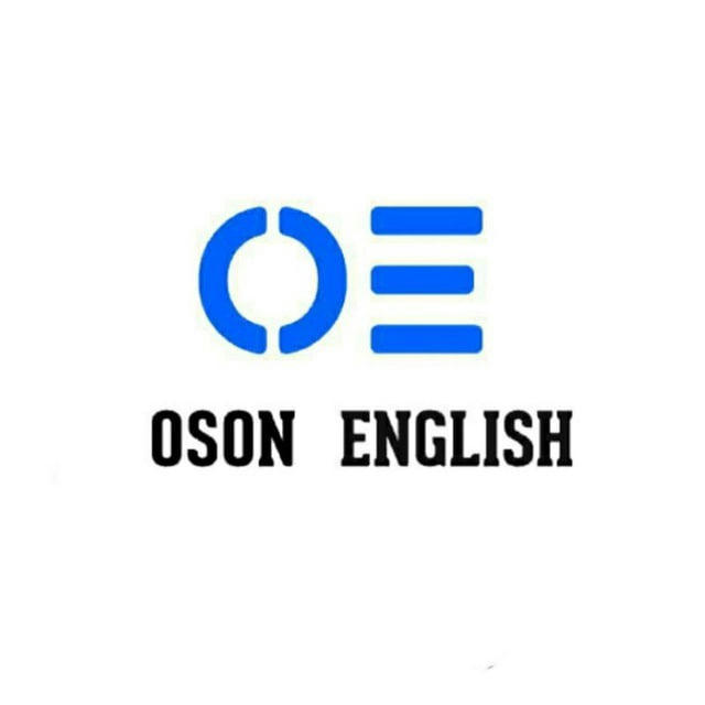 OSON ENGLISH | Ingliz tilini o'rganamiz!