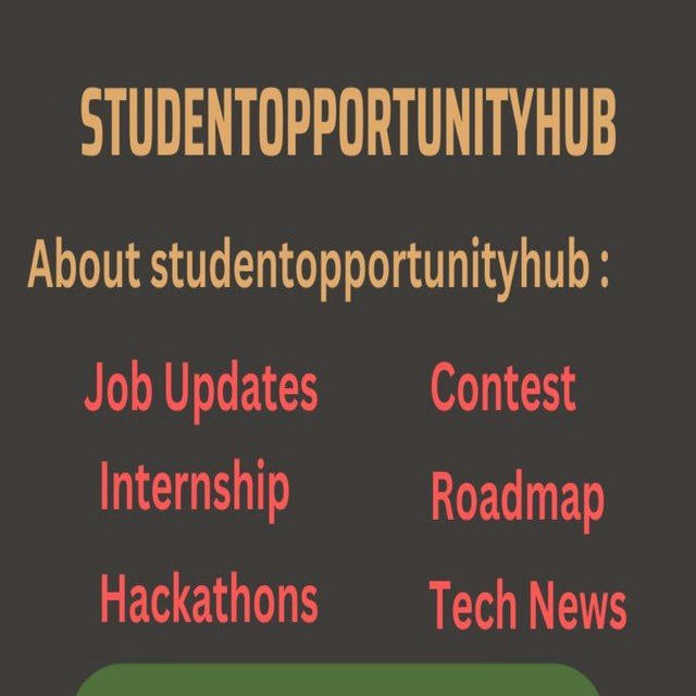Students opportunity hub