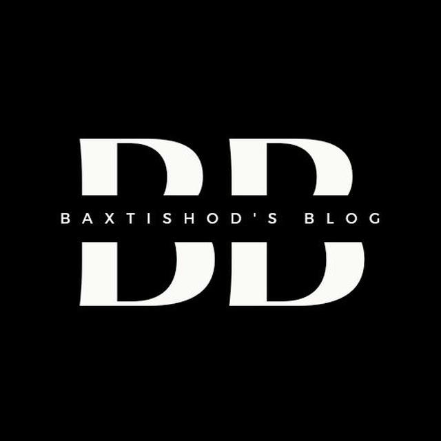 BB | Baxtishod's blog