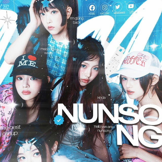 @ núnsong • girl group ⋅˚₊𐙚 🐚