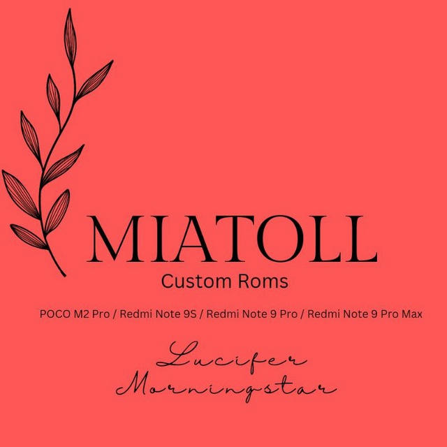 Miatoll Custom Roms
