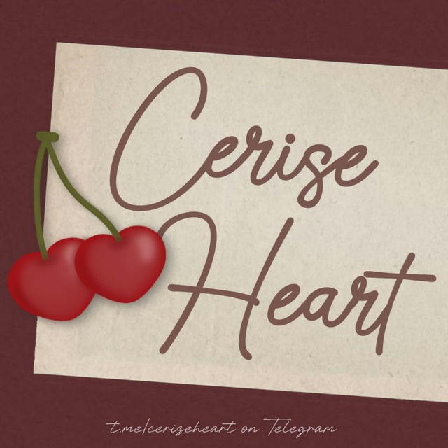 flow lovable, “cerise-heart” ..♥️